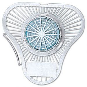 Urinal Screen w/Non-Para Cleaner Block, Green Apple, 12/Box