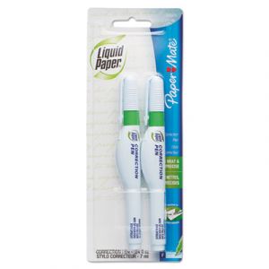 Correction Pen, 7 ml, White, 2/Pack