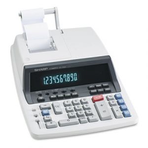 QS-1760H Two-Color Ribbon Printing Calculator, Black/Red Print, 4 Lines/Sec