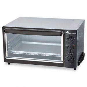 Multi-Function Toaster Oven with Multi-Use Pan, 15 x 10 x 8, Black/Stainless