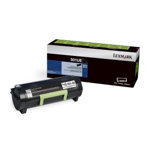 Lexmark 501H Black High Yield Toner Cartridge - Yield 5,000 Pages